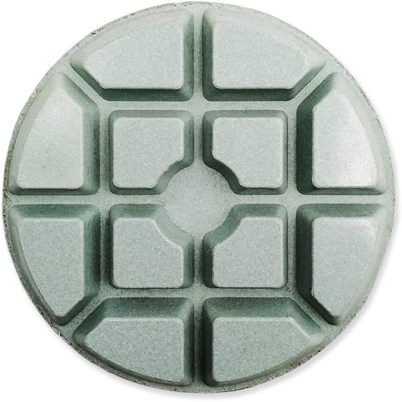 DTDIATOOL Concrete Polishing Pads 3 inch/80mm for Concrete, Cement and Terrazzo Floors Processing, Repairing and Renovating, Dry or Wet Use Diamond Grinding Pads Grit 400 3pcs - Image 4